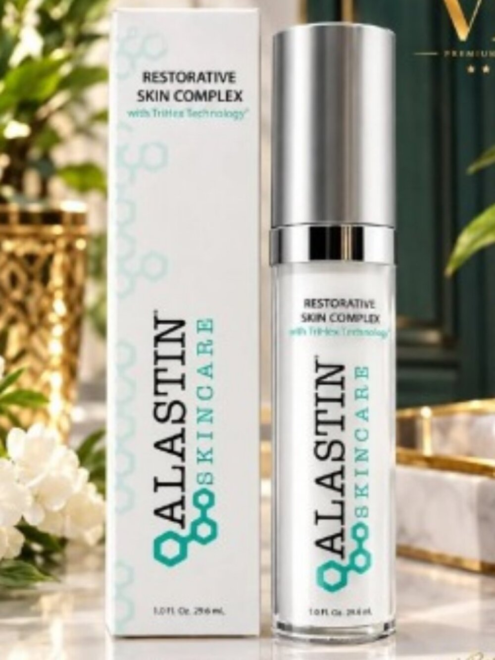 ALASTIN Restorative Skin Complex with TriHex+ Technology Peptide Serum 1 oz 29.6